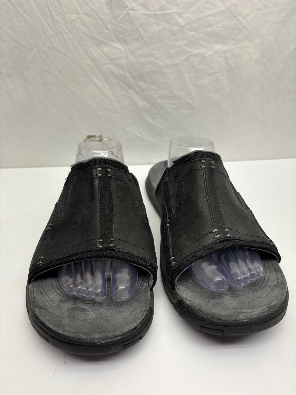Merrell Men's Black Slide Sandals, SZ 12, box 43